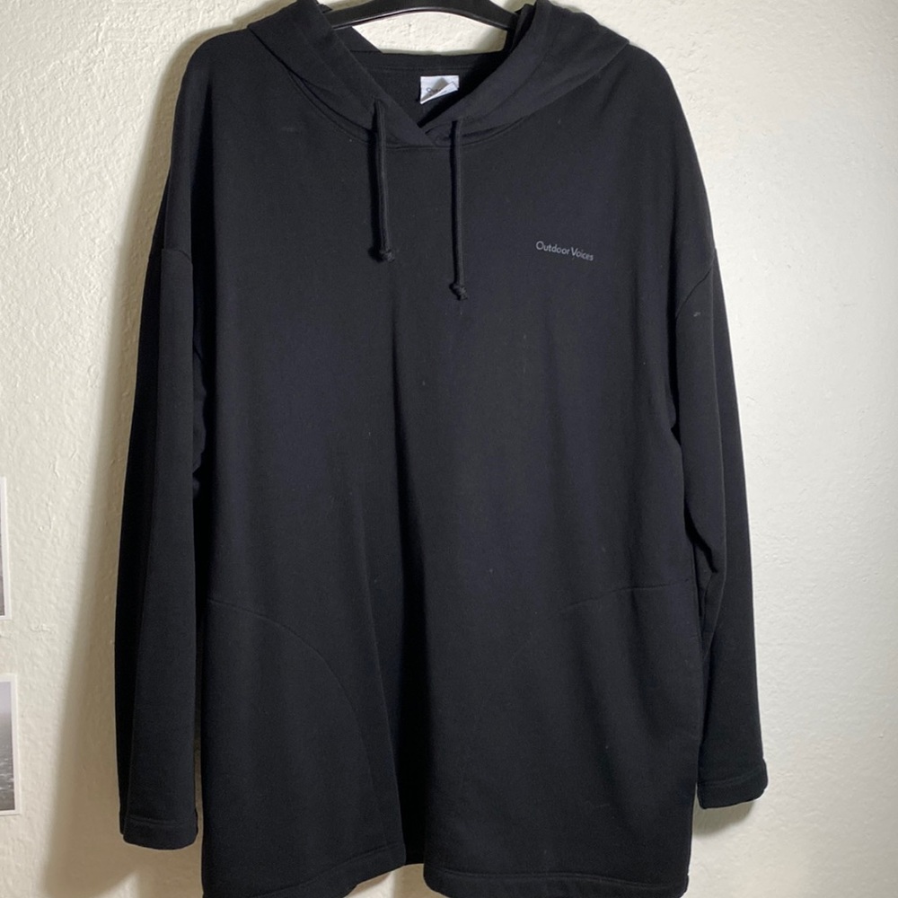 Outdoor voices pickup oversized hoodie M